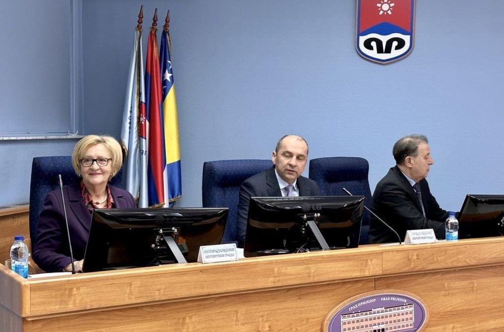 Azra Pašalić imenovana za potpredsjednicu Skupštine grada Prijedora