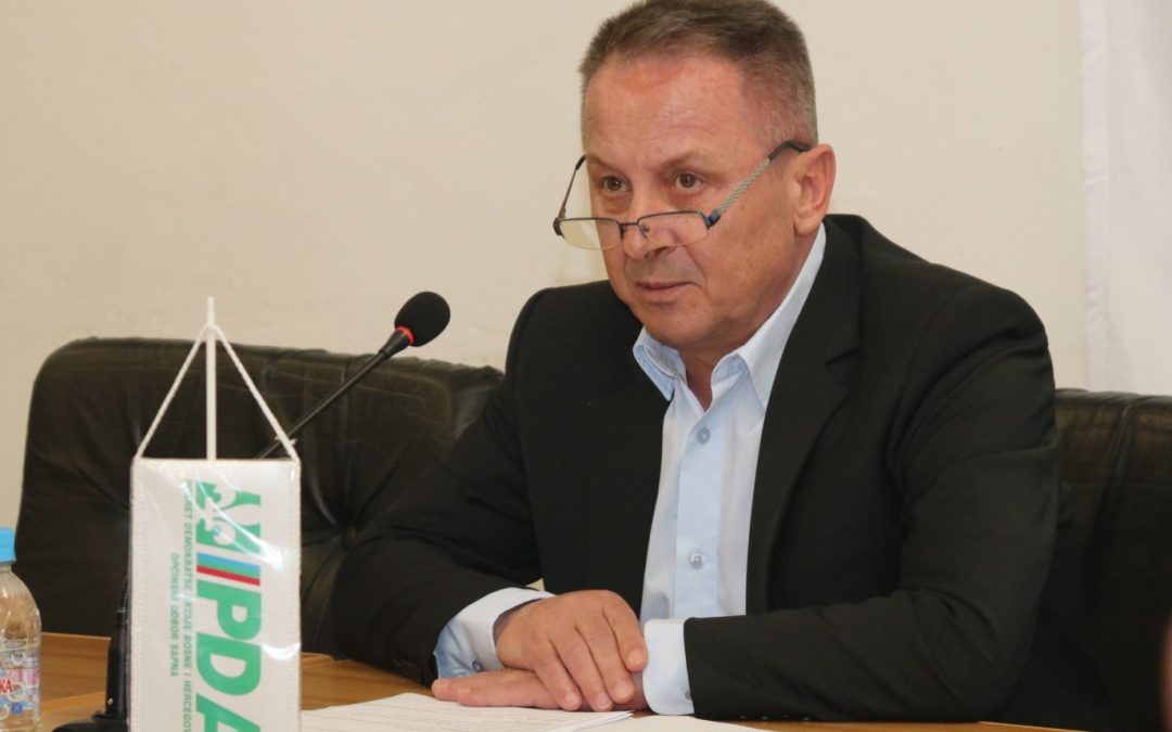 Senad Alić ponovo izabran za predsjednika Općinskog odbora PDA Sapna