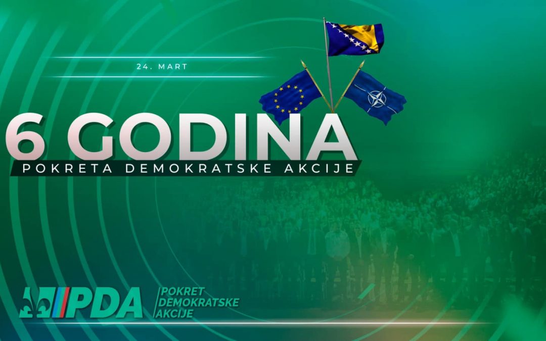 Šesta godišnjica od osnivanja prve političke stranke u BiH sa sjedištem u Tuzli