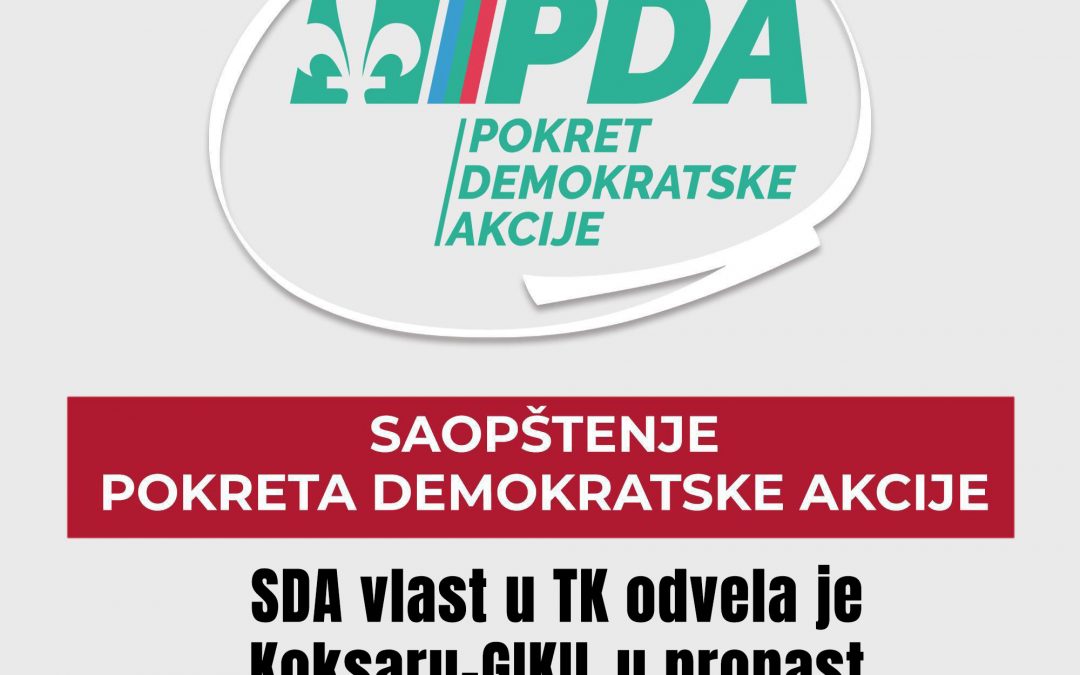 SDA-ova vlast u TK odvela je Koksaru-GIKIL u propast